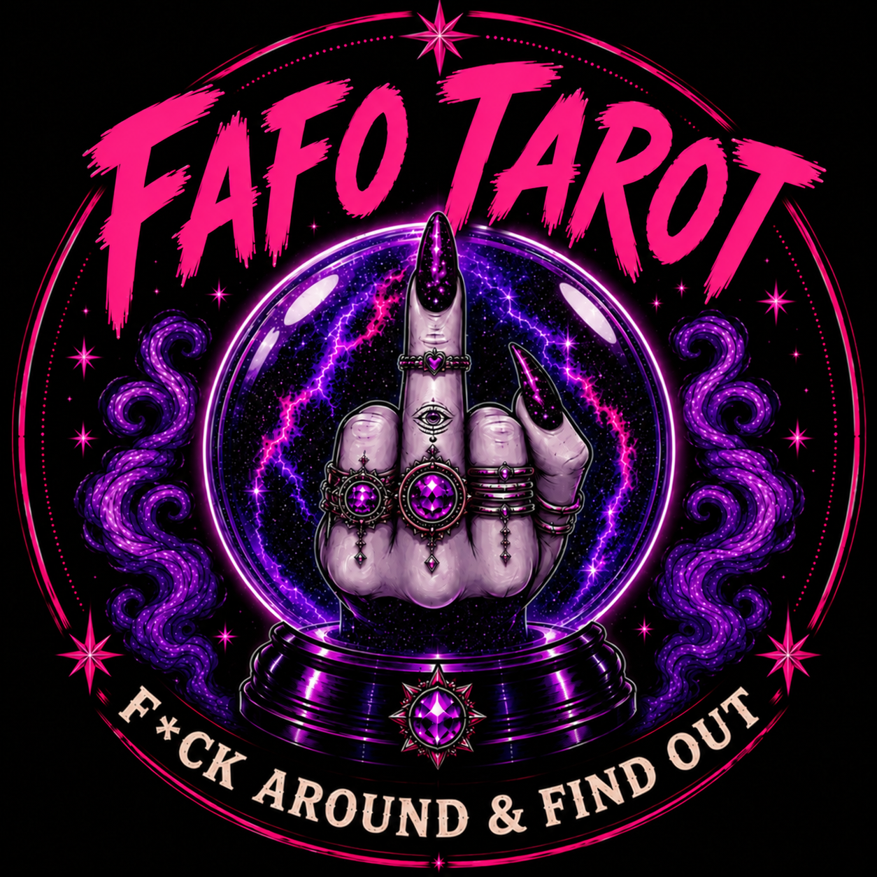 FAFO Tarot brand logo